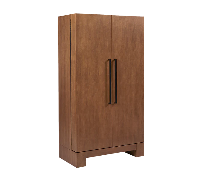 ALTA WINE & SPIRIT CABINET (BRUSHED WALNUT)