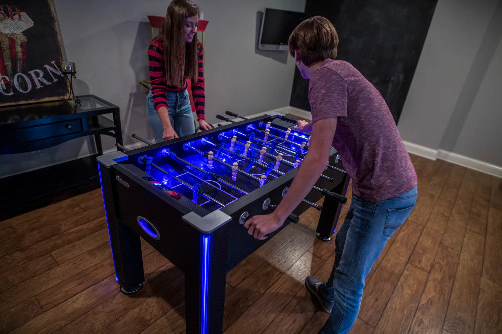 Atomic™ Azure LED Light Up Foosball Table