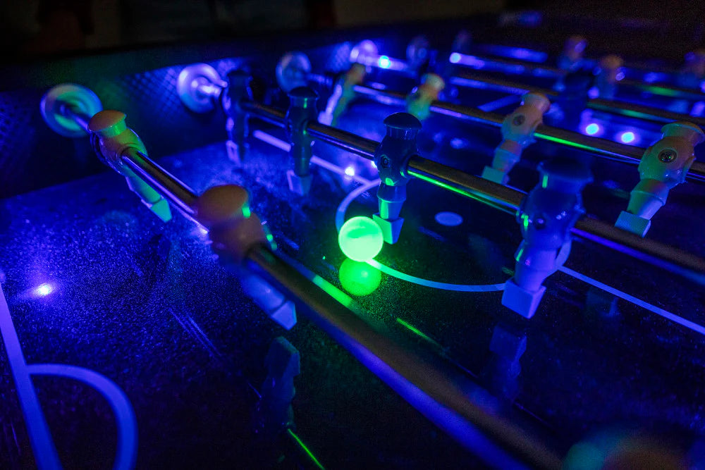 Atomic™ Azure LED Light Up Foosball Table