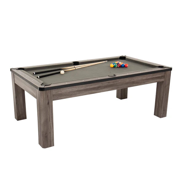 Atomic Hampton 3-In-1 Combo Table Billiards + Ping Pong + Dining