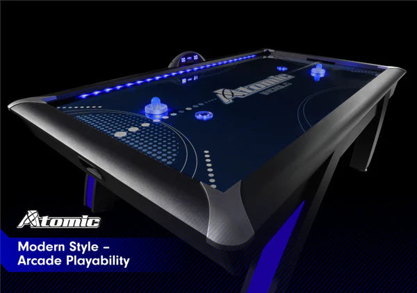 Atomic Indigo Light Up Air Hockey Table