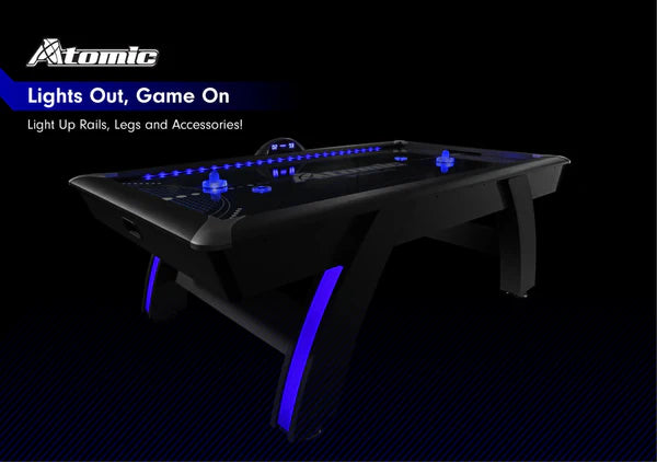 Atomic Indigo Light Up Air Hockey Table