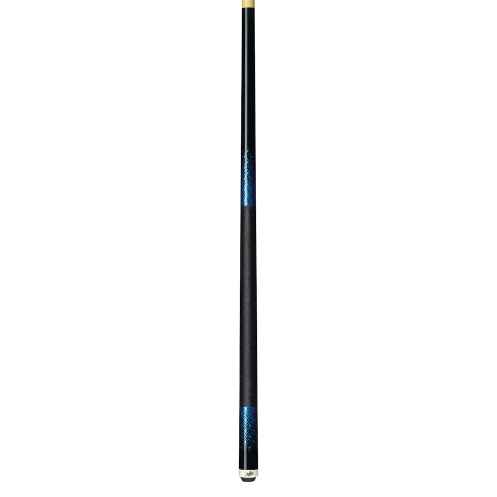 Dufferin Blue Weave Cue with Nylon Wrap