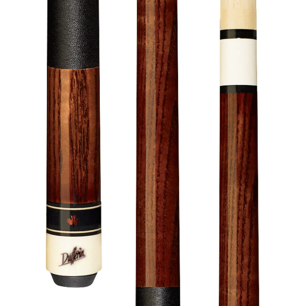 Dufferin Walnut Stain Cue with Nylon Wrap