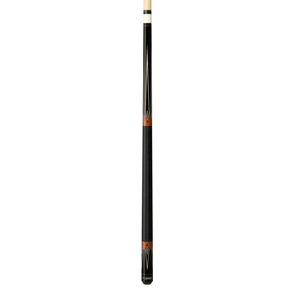 Energy By Players Black & Maple Cue with Black Linen Wrap