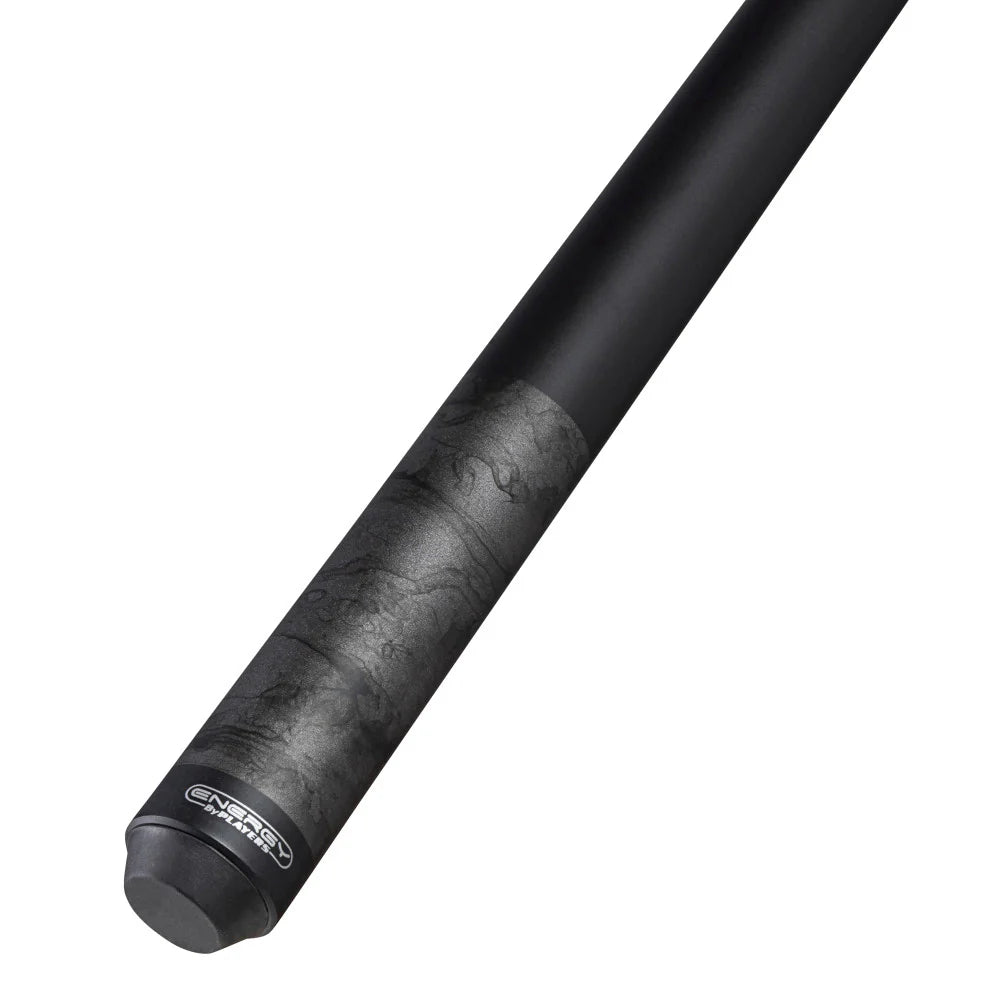 Energy by Players Matte Gunmetal Smoke Wrapless Cue