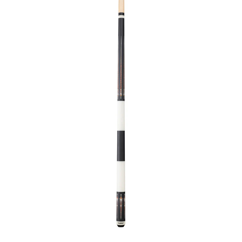 Energy By Players Matte White/Black with Thuya Burl Wrapless Cue