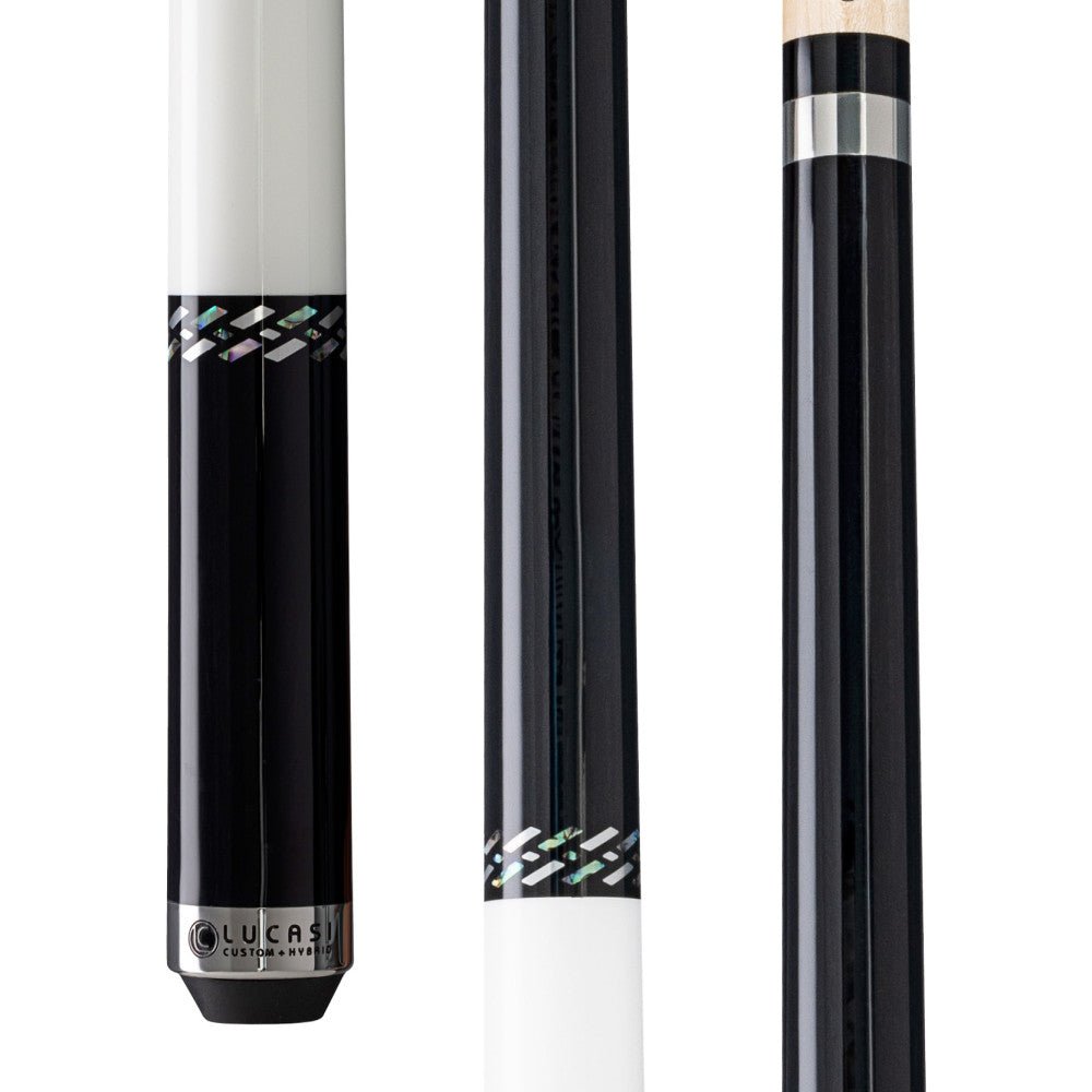 Lucasi LUX71 Pool Cue - White Billiards
