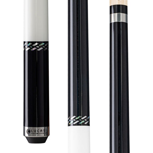 Lucasi LUX71 Pool Cue - White Billiards
