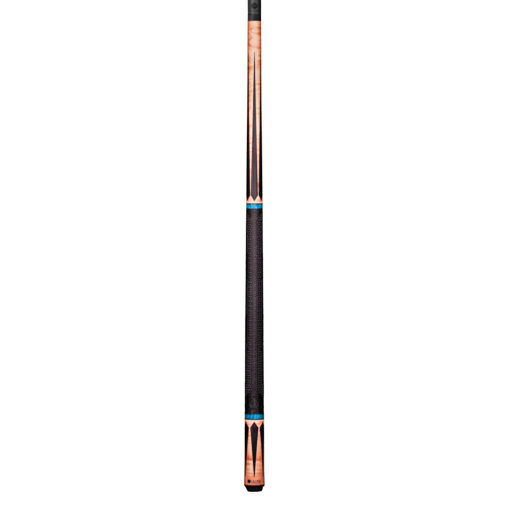 Lucasi Pinnacle Coffee Wash Birdseye Maple/Black Cue With Carbon Fiber Tech Shaft