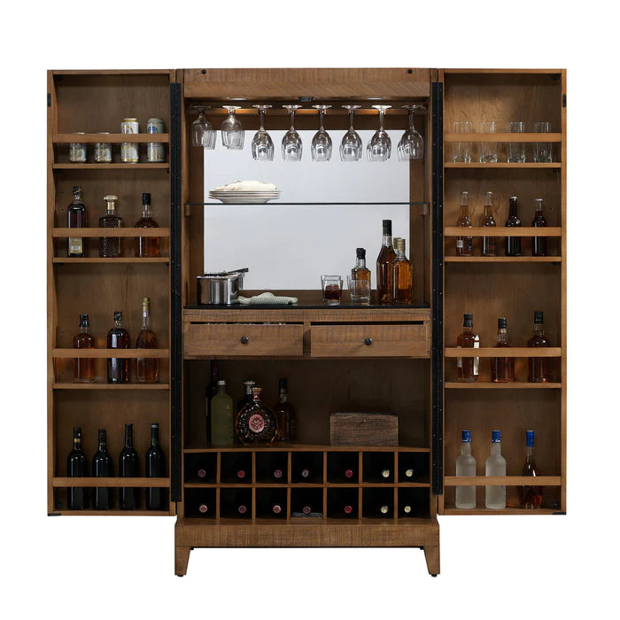 BRAXTON WINE CABINET (RECLAIMED WOOD)