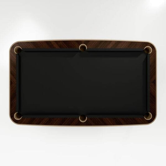 The Morris Modern Slate Leather Pool Table By White Billiards