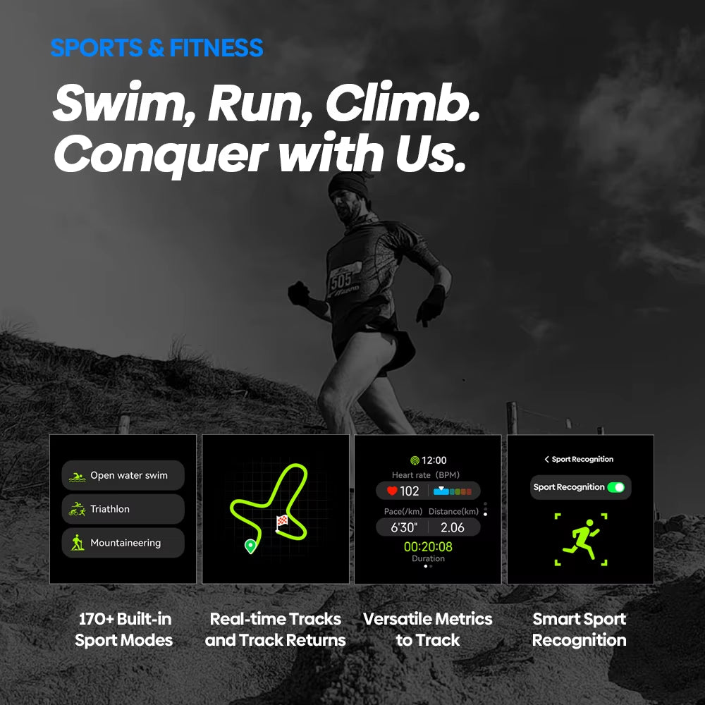 The GPS Dual Band Smart Watch