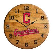 Imperial International MLB Oak Barrel Clock