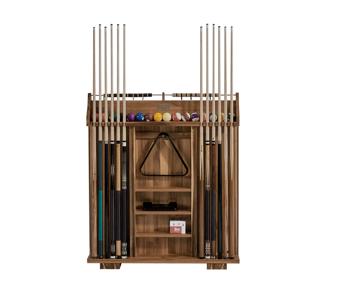 KNOXVILLE FREESTANDING CUE RACK (ACACIA)