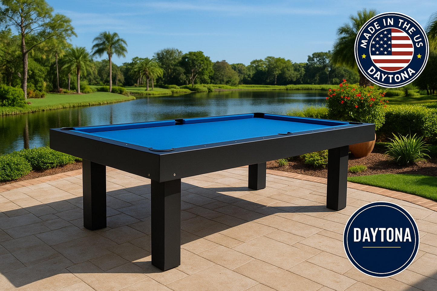 Spencer Marston Daytona 8' Outdoor Pool Table