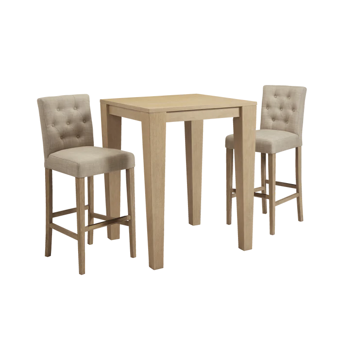 PORT ROYAL BAR HEIGHT STOOL (WHITE OAK)