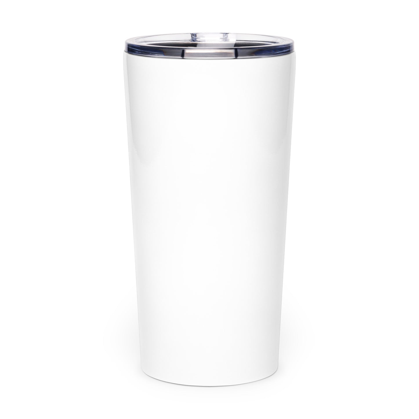 I'm With Stupid Tapered Stainless Steel Thermost Tumbler - White Billiards