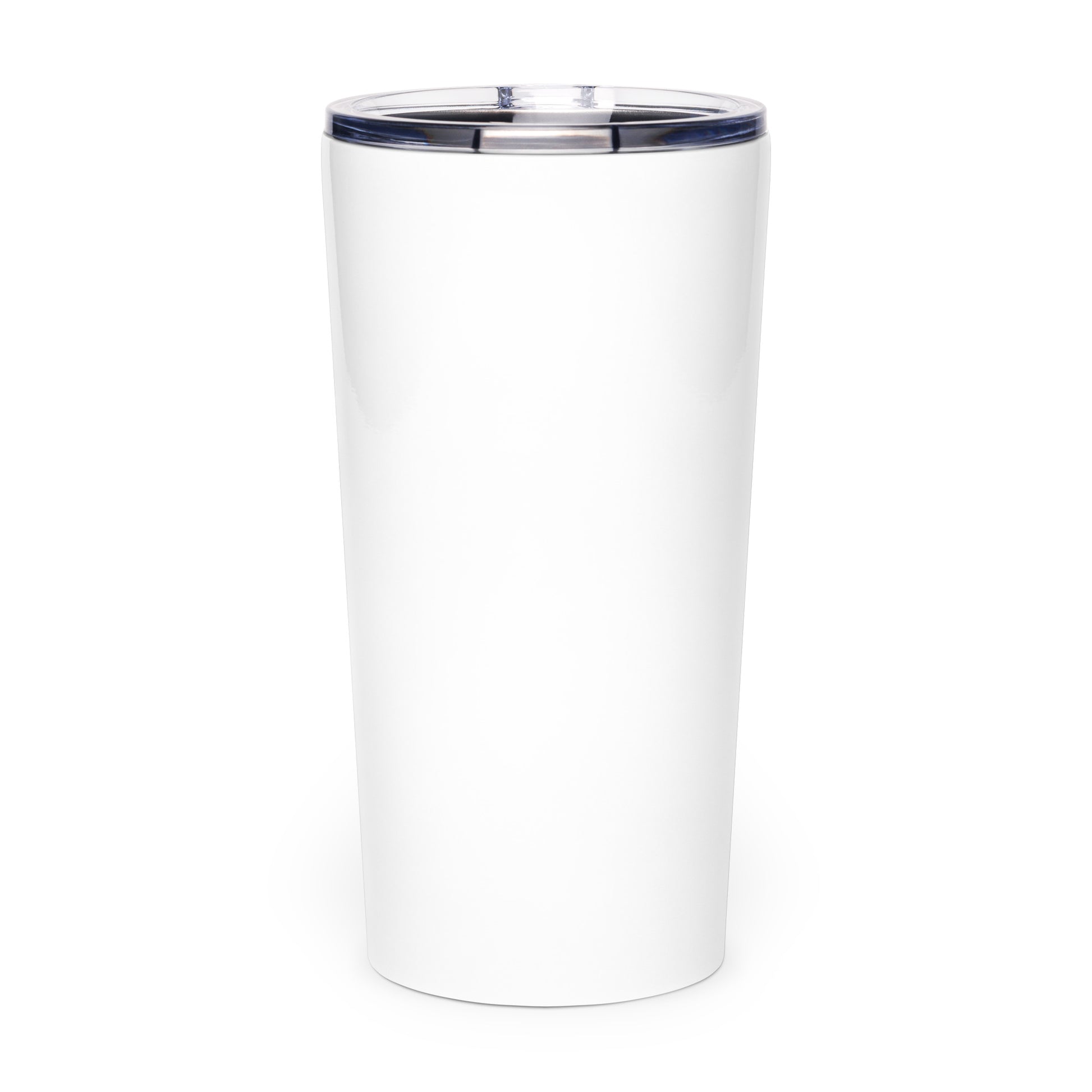 I'm With Stupid Tapered Stainless Steel Thermost Tumbler - White Billiards
