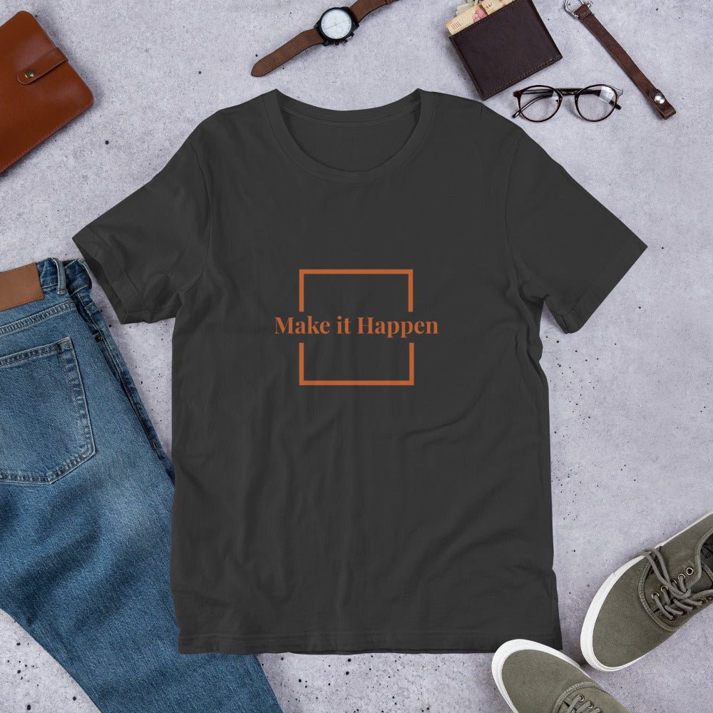 Make It Happen Unisex Soft T-Shirt - White Billiards