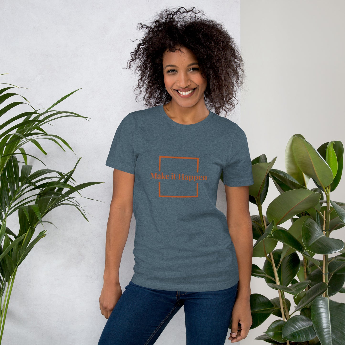 Make It Happen Unisex Soft T-Shirt - White Billiards