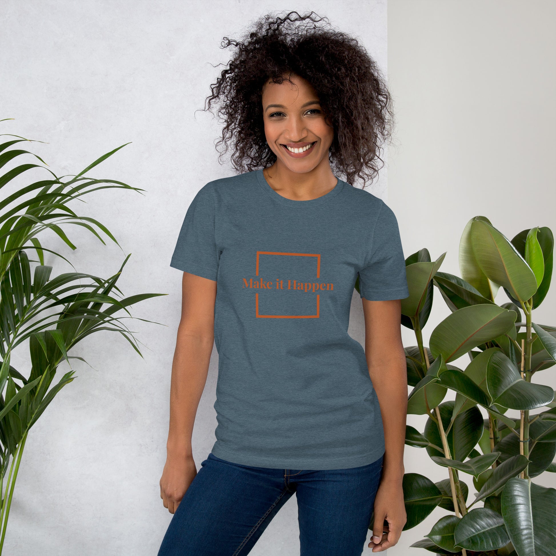 Make It Happen Unisex Soft T-Shirt - White Billiards