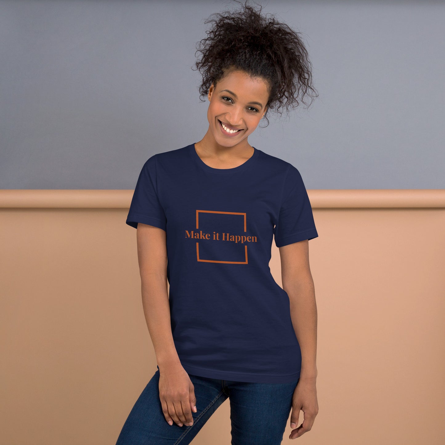 Make It Happen Unisex Soft T-Shirt - White Billiards