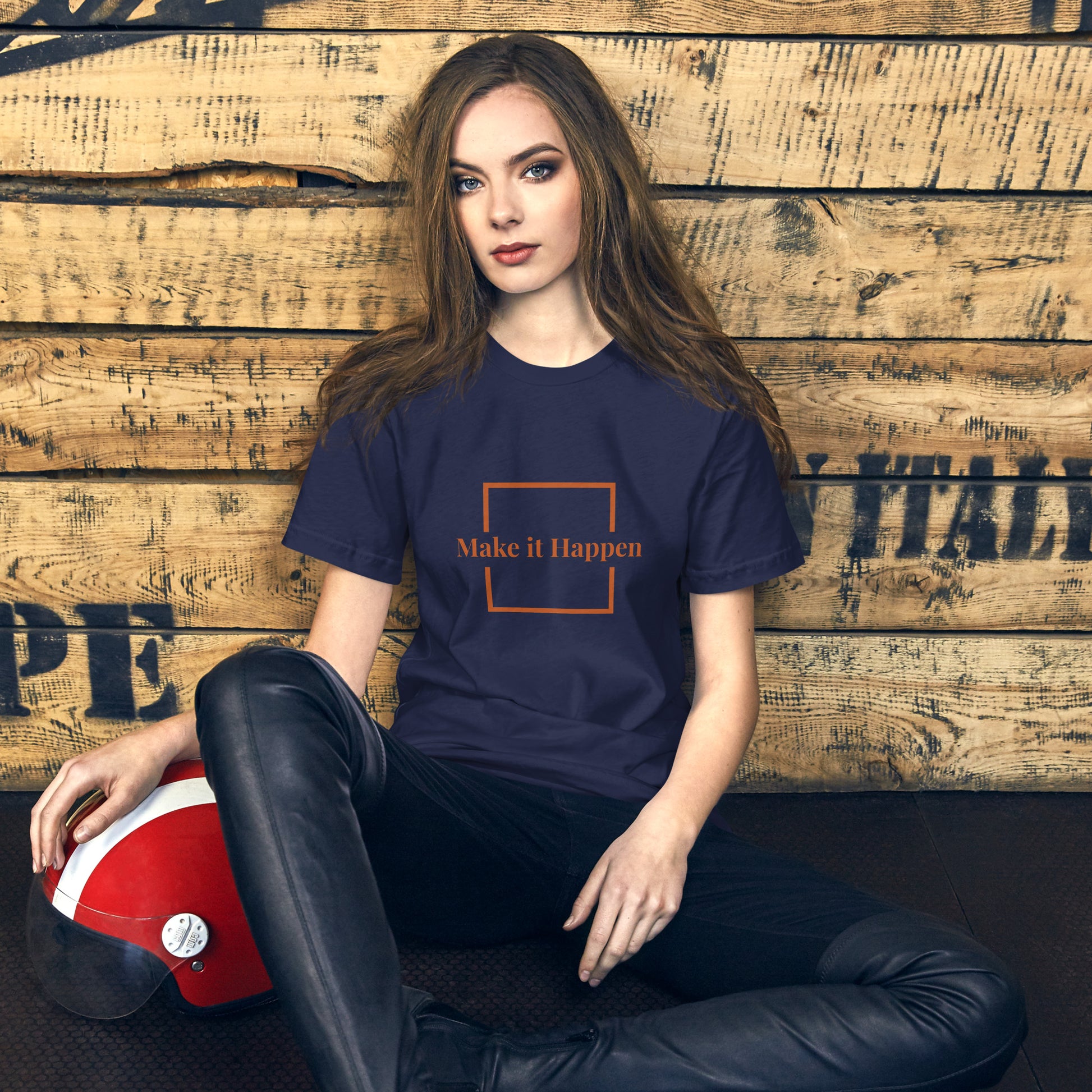 Make It Happen Unisex Soft T-Shirt - White Billiards