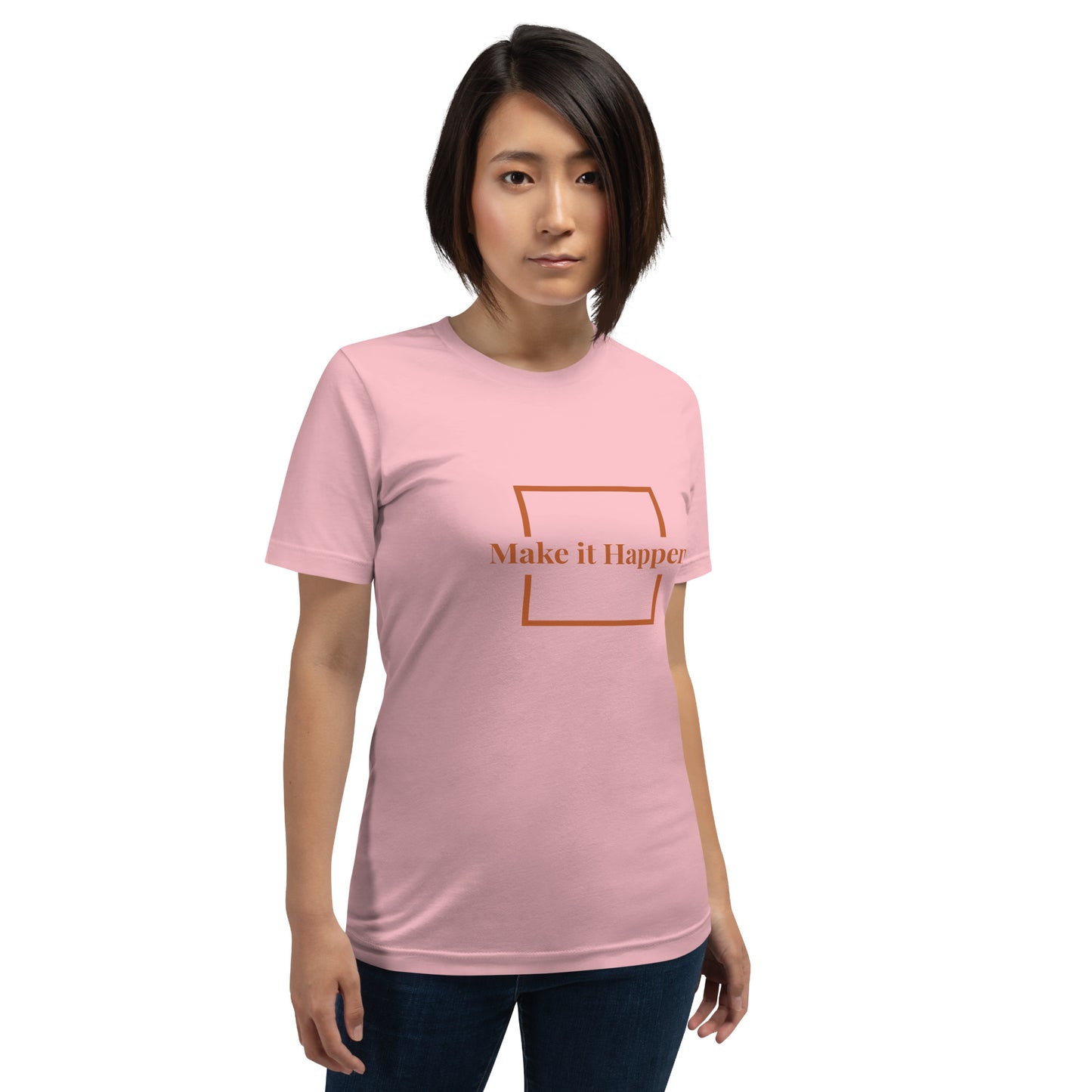 Make It Happen Unisex Soft T-Shirt - White Billiards