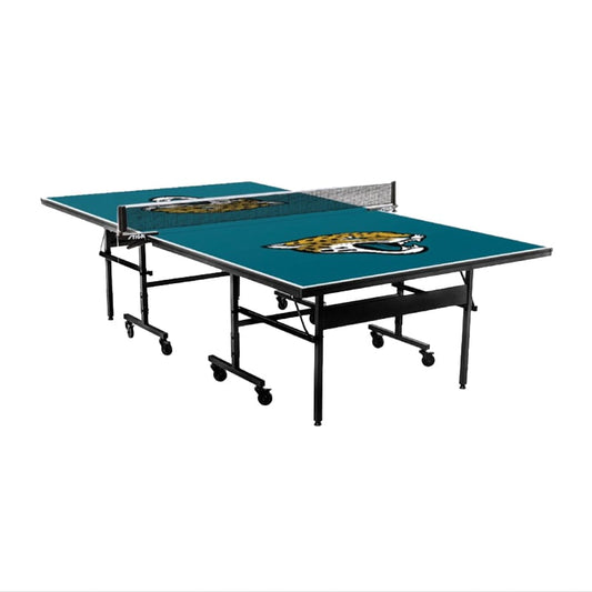 Jacksonville Jaguars Stiga® Spin w/ High Resolution Digital Print Table Tennis Table - White Billiards