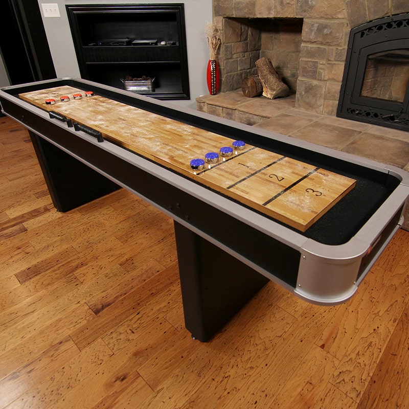 Atomic 9' Platinum Shuffleboard Table