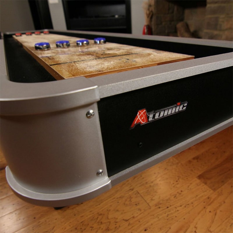 Atomic 9' Platinum Shuffleboard Table