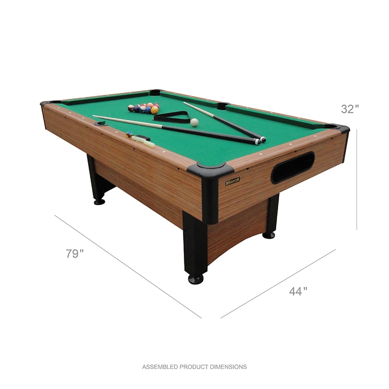 Mizerak Dynasty Space Saver Billiard Table 6.5ft