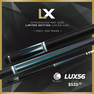 LUX56 Lucasi Custom Pool Cue