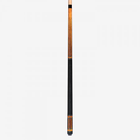G4141 Players® Gold Stained Maple 6pt Cocobolo & Mother Of Pearl Graphic Pool Cue