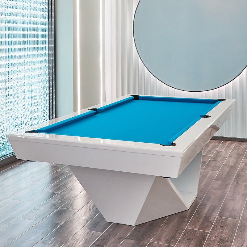 White Billiards Olics Modern Slate Pool Table - Luxury Custom Billiard Table