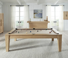 Load image into Gallery viewer, American Heritage Port Royal Modern Slate 8&#39; Pool Table - White Oak