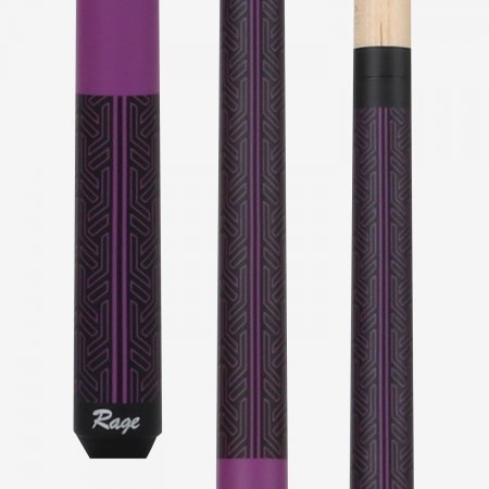 RG117 Rage® Matte Paint Pattern Series Pool Cue