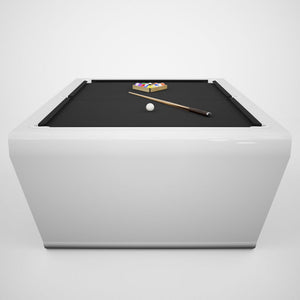 The Sofia Modern Slate Pool Table By White Billiards