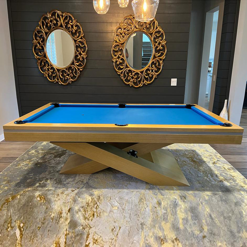 White Billiards Ultimate Modern Slate Pool Table