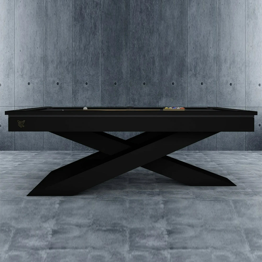 White Billiards Ultimate Modern Slate Pool Table