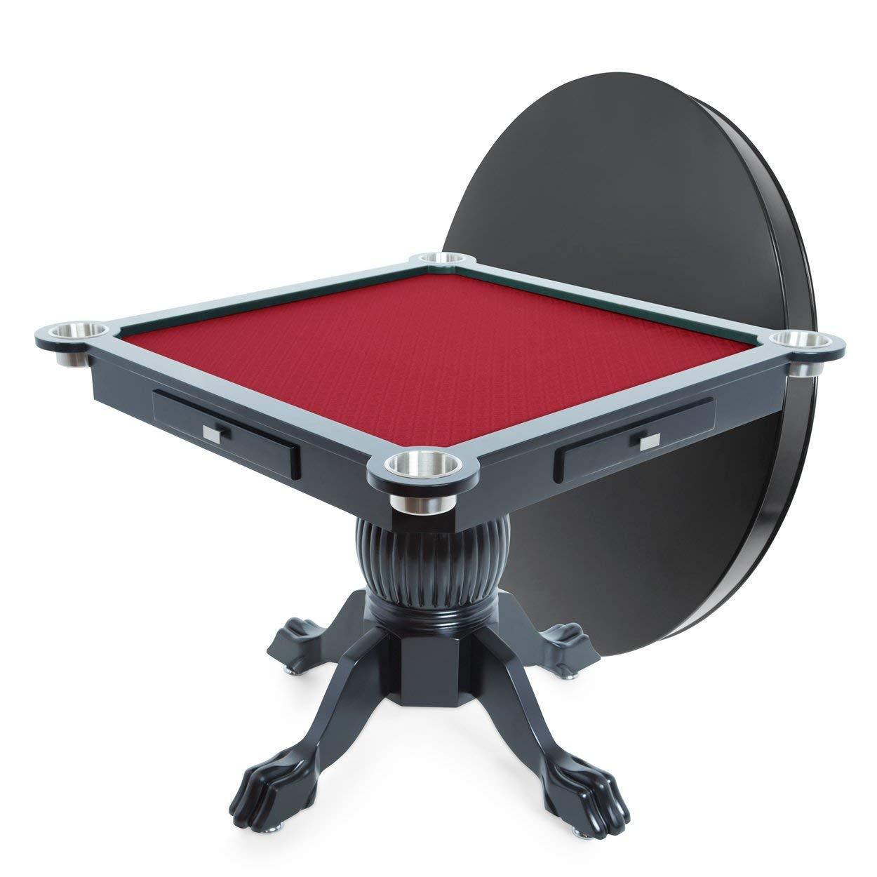 BBO Poker Levity Game Table w/ Round Dining Top