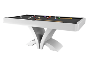The Aliya Modern Slate Pool Table By White Billiards