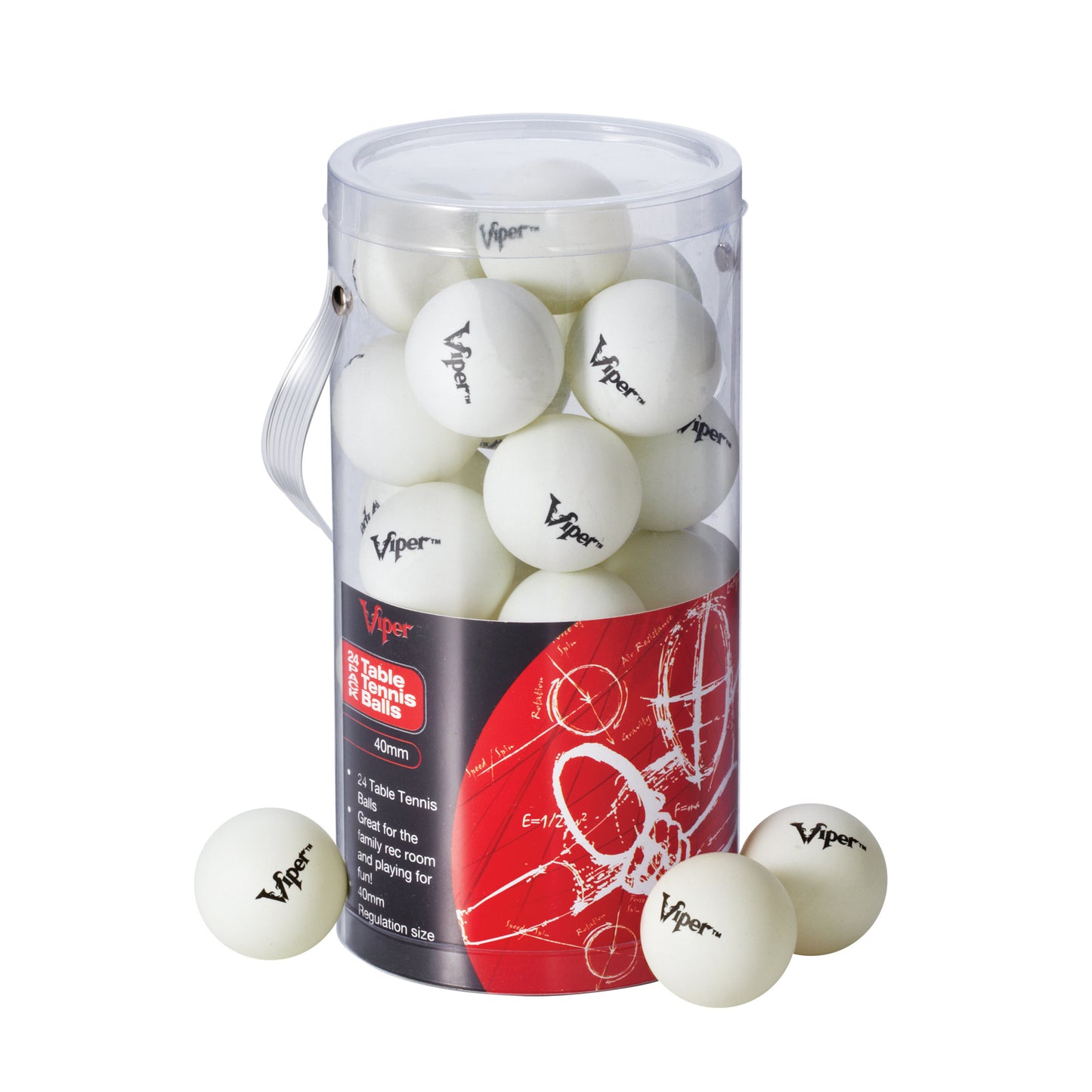 Viper 24 Pack Table Tennis Balls