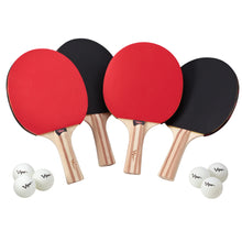 Load image into Gallery viewer, Viper Two Star Tennis Table Four Racket and Six Ball Set