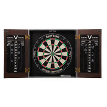 Load image into Gallery viewer, Viper Stadium Dartboard Cabinet with Shot King Sisal Dartboard